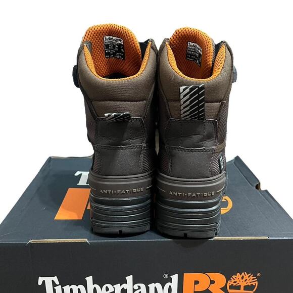 Timberland Pro Men's BOA Magnitude 8" Composite Safety Toe Waterproof Work Boots - Picture 4 of 7